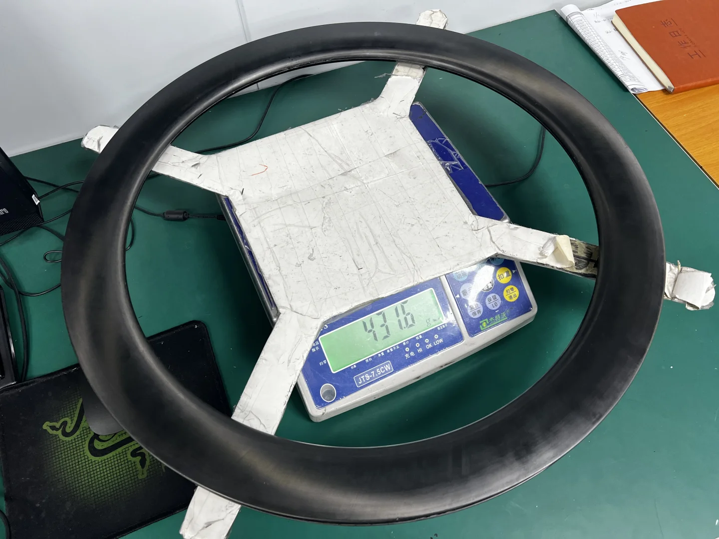 k6pro的轮圈 未取内模重量