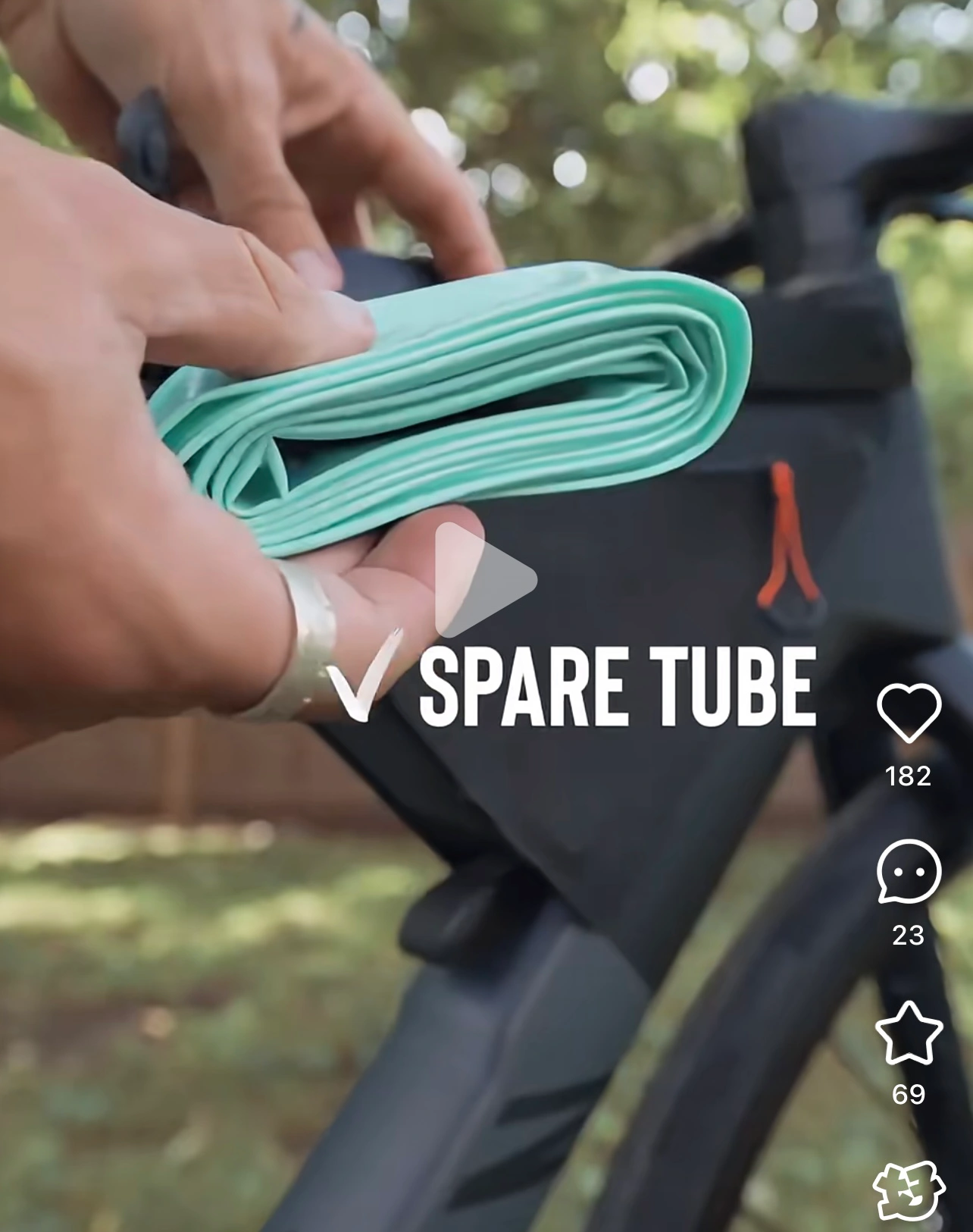 比起canyon的收纳包 这个内胎更吸引我